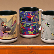 The Fat Finch Boutique for Bird Lovers | Sabaku Ceramic Bird Mugs