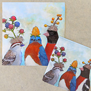 The Berry Festival by Vicki Sawyer from The Fat Finch Boutique for Bird Lovers