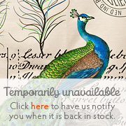 The Fat Finch Boutique for Bird Lovers | Vintage Peacock Art Kitchen Towels