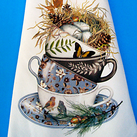 The Fat Finch Boutique for Bird Lovers | Mary Lake Thompson Flour Sack Kitchen Towel