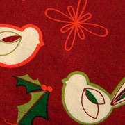 Holiday Dish Towels, set of 2 from The Fat Finch Boutique for Bird Lovers
