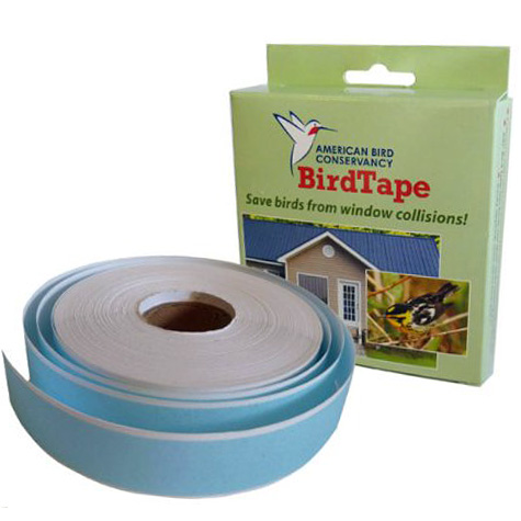 Bird Deflecting Window Tape from The Fat Finch Boutique for Bird Lovers