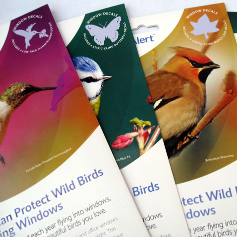 The Fat Finch Boutique for Bird Lovers | Window Alert Bird Strike Deflectors